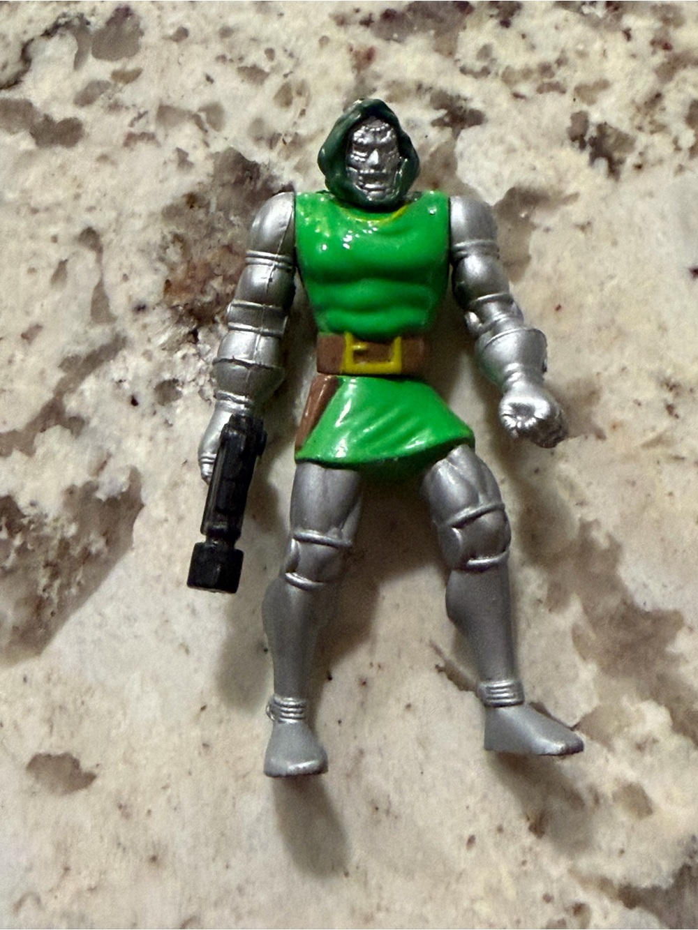 DR DOOM 1994 TOYBIZ MARVEL ACTION FIGURE STEEL MUTANT MINI FIGURE FANTASTIC 4